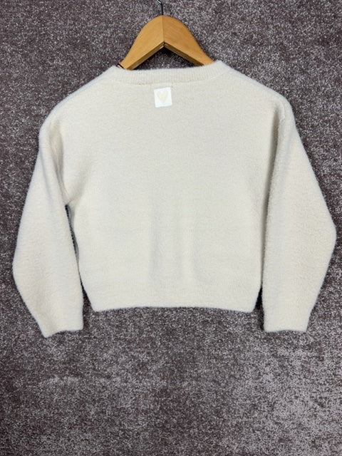 Cardigan fille Ikks écru - 5 ans / 110 cm Réf: 622