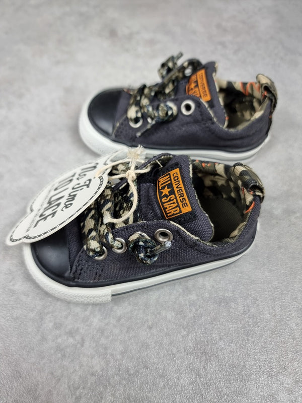 Baskets bébé Converse noir camouflage - Taille 20 C003