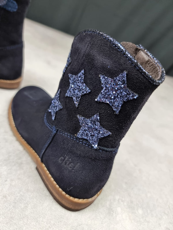 Belles Bottines fille Clic! Marine - Pointure 28 C033