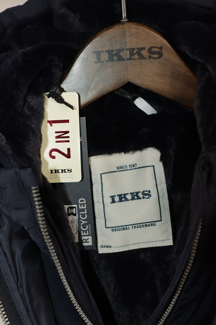 Doudoune Ikks marine - 8 ans