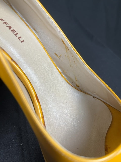 Escarpins Linea Raffaelli Jaune - 39.5 Réf: C061