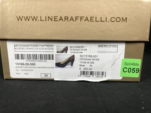Escarpins Linea Raffaelli Marron - 39 Réf: C059
