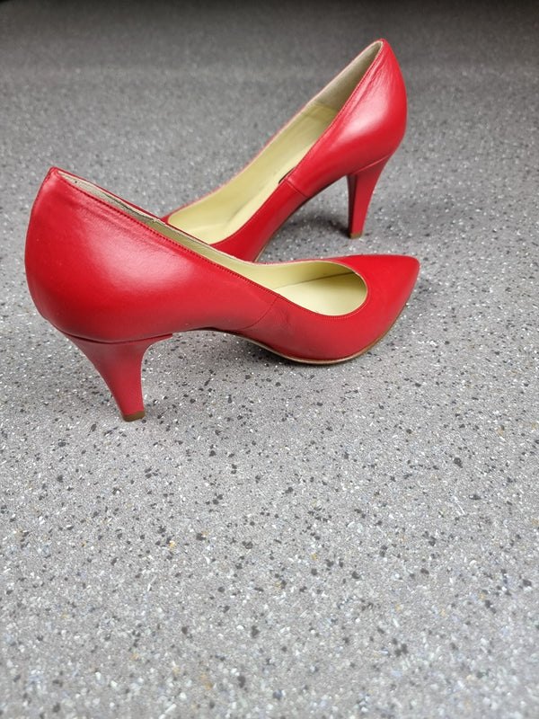 Escarpins Linea Raffaelli rouge - 38.5