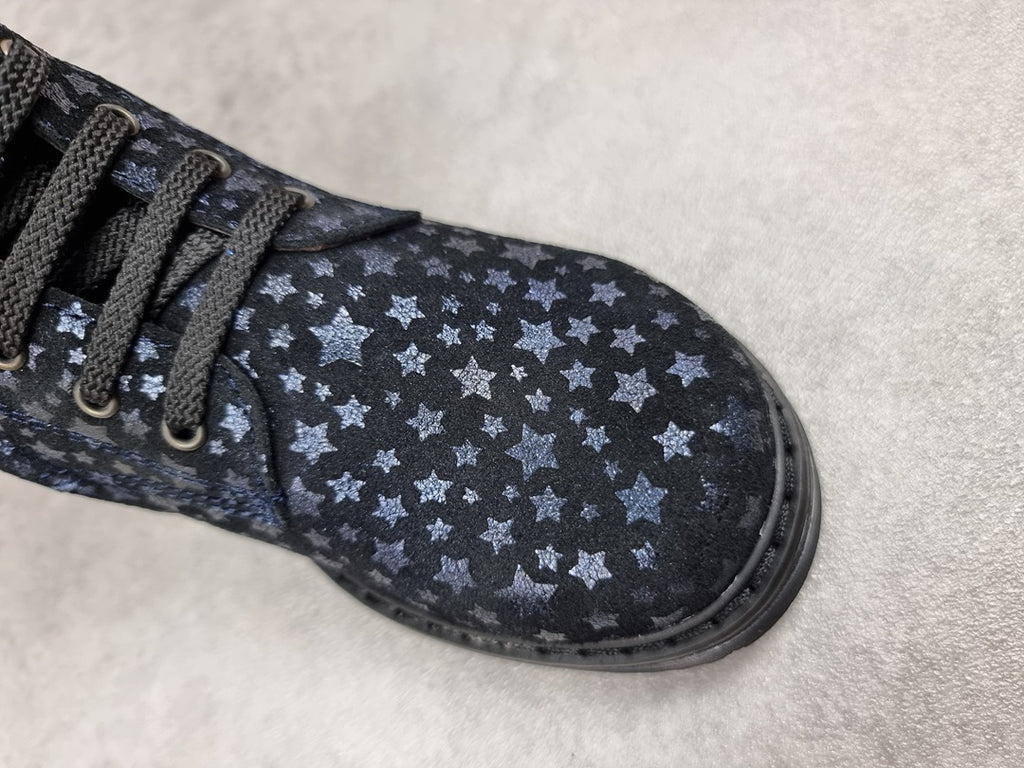Bottines fiille Clic! noir étoiles - Taille 30 Réf: C241