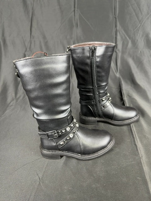 Bottes mi-mollet Asso noir - 24 Réf: C212
