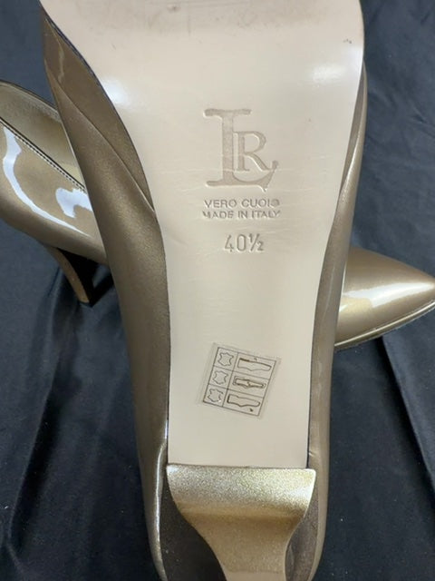 Escarpins Linea Raffaelli Doré - 40.5 Réf: 196