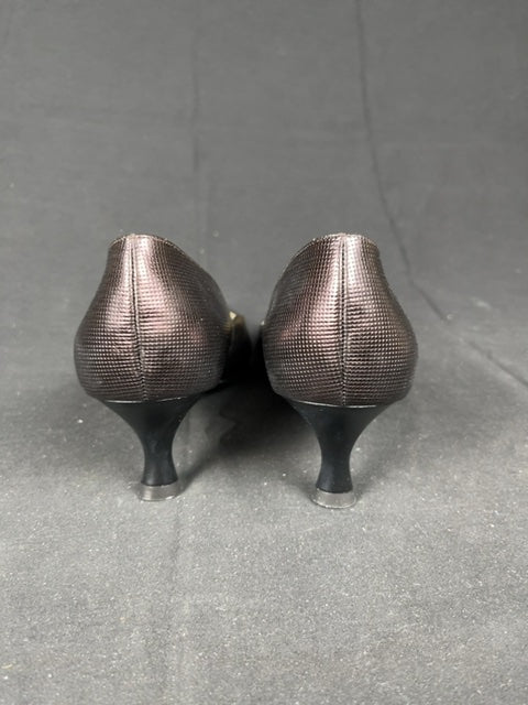 Escarpins Linea Raffaelli Marron - 38.5 Réf: C169