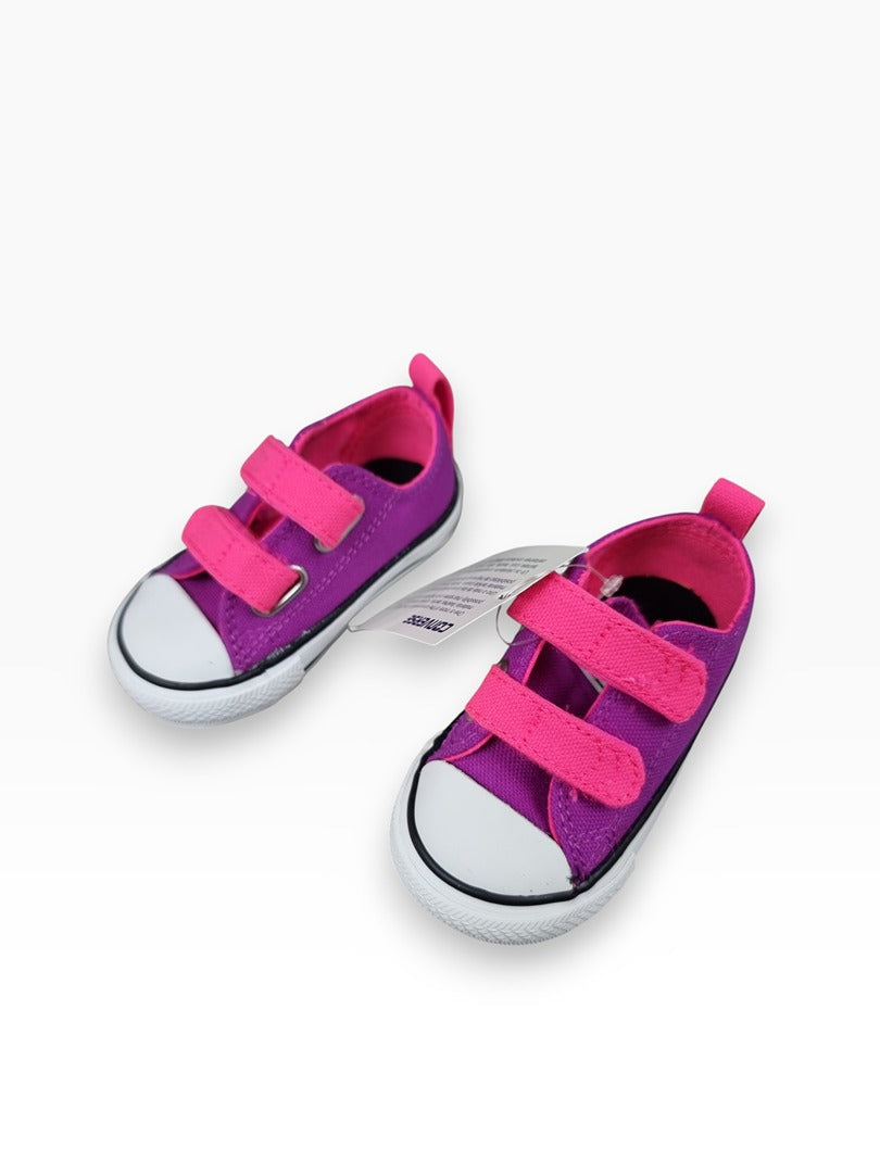 Baskets bébé fille Converse violet - Taille 20 Réf: C002 Image principale du produit