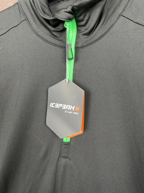 Pull Icepeak noir et vert - S Réf: 6 57 778 677 I