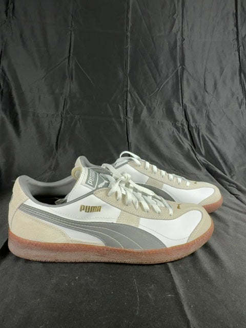 Baskets Puma blanc gris - 40 Réf: C223