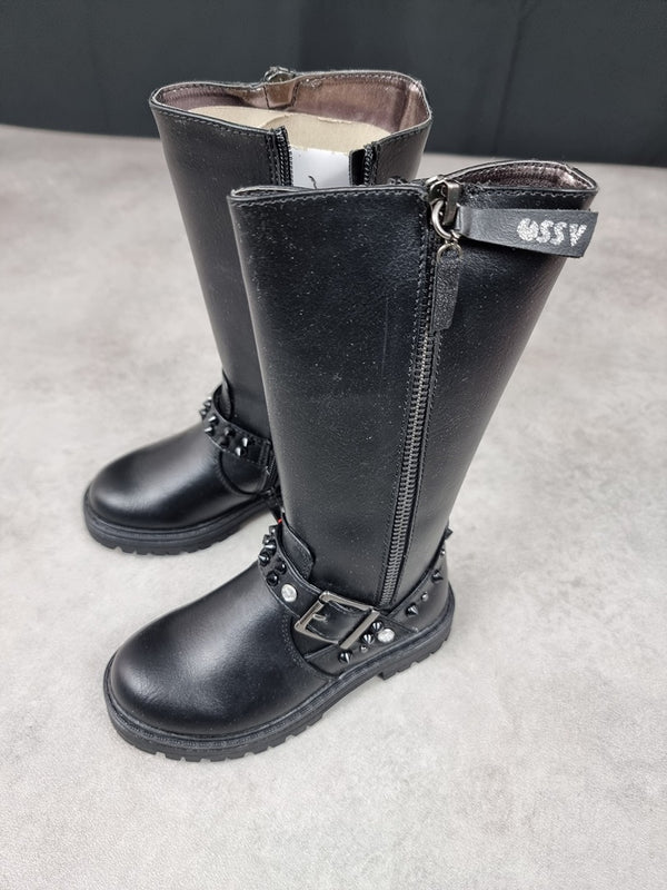 Bottes fille Asso noires - Pointure 25 C022