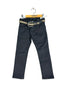 Jean Slim Ikks Noir Avec Ceinture - 3 Ans