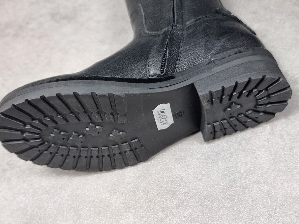 Bottes fille mi-hautes Hip noires - Taille 29 Réf: C0246