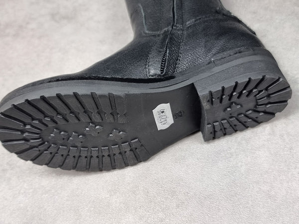 Bottes fille mi-hautes Hip noires - Taille 29 Réf: C0246
