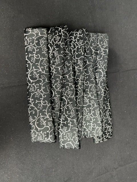 Cravate Unconventional Noir - Taille unique Réf: 0381