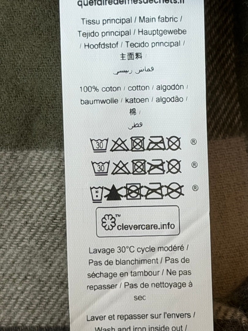Surchemise Garçon coton Ikks vert - 12 ans Réf: 074