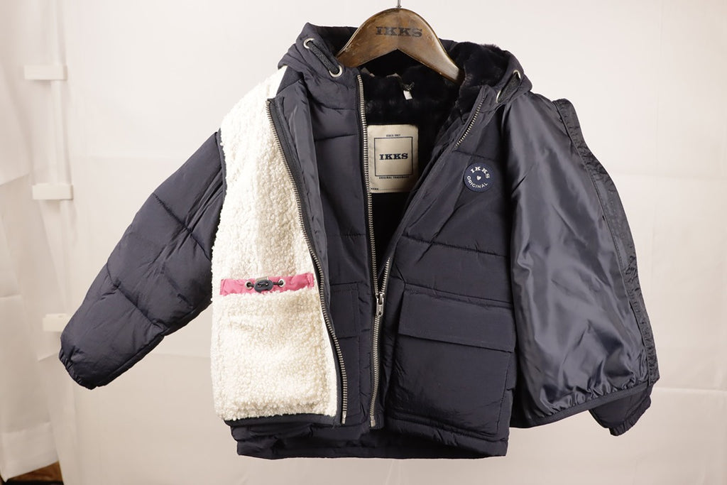 Doudoune Ikks marine - 8 ans