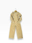 Combinaison pantalon Ikks beige velours fille - 8 ans - Réf 0009