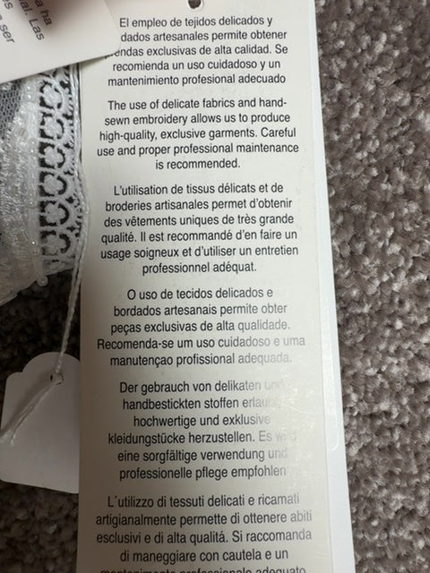 Robe de mariée Aire Barcelona blanc - Fr 40