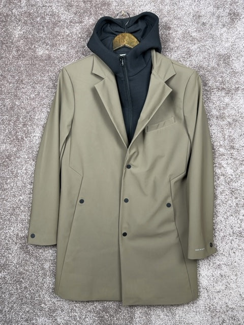 Parka Ikks kaki à capuche Vison fonc- S Réf: 448