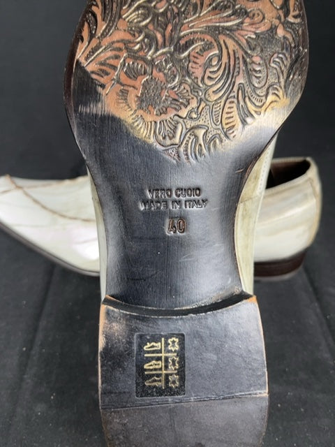 Mocassins Cleofe Finati Cream - 40 Réf: C095
