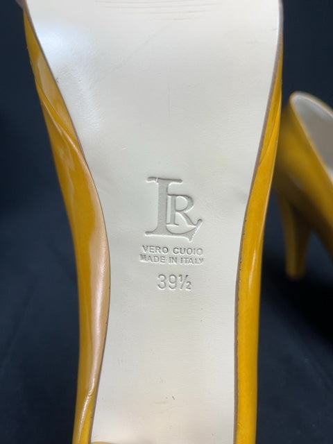 Escarpins Linea Raffaelli Jaune - 39.5 Réf: C061