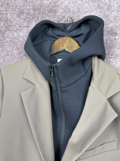 Parka Ikks kaki à capuche Vison fonc- S Réf: 448 Image secondaire du produit