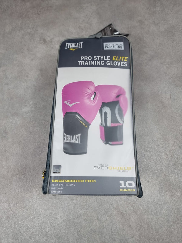 Gants de boxe Everlast Pro Style Elite Rose 10 oz