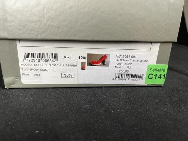Escarpins Linea Raffaelli Rouge - 38.5 Réf: C141