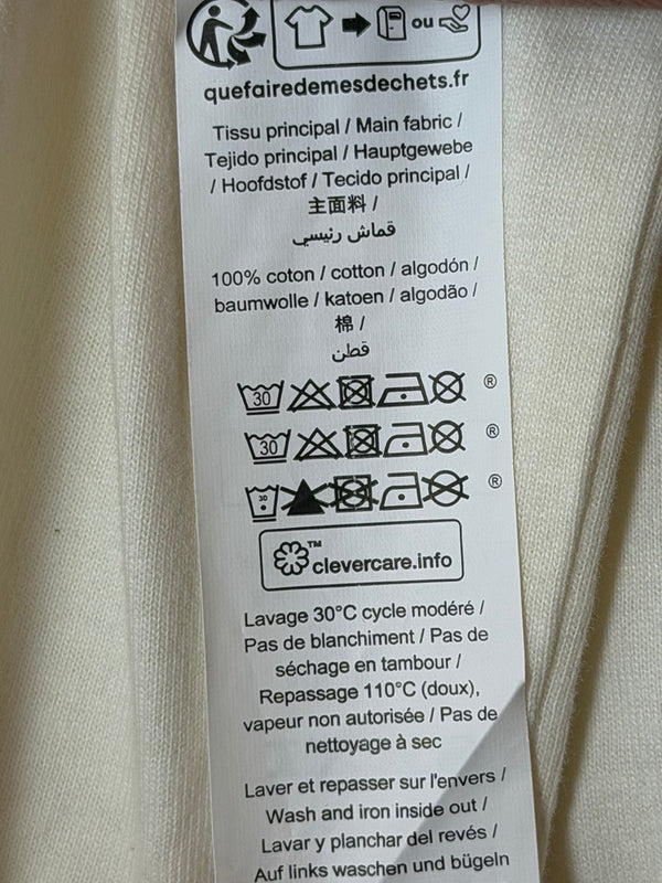 T-shirt manches longues Ikks écru - 8 ans