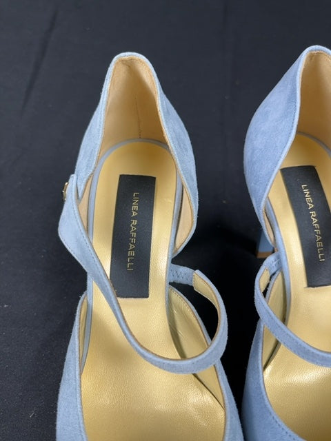 Escarpins Linea Raffaelli Bleu Clair - 38.5 Réf: C161