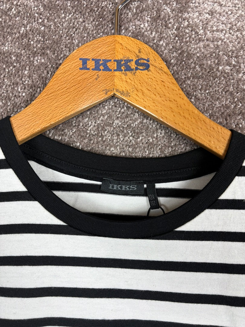 T-shirt manches longues Ikks Noir et Blanc - 12 ans