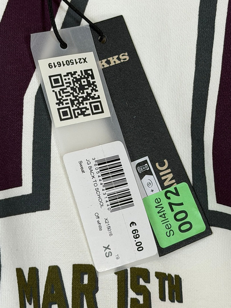 Sweat Ikks blanc cassé - Xs