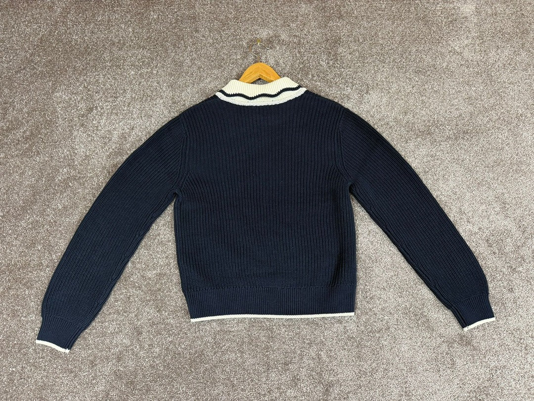 Pull Marine tricot col écru Ikks Marine fille - 14 Ans Réf: 020 Image secondaire du produit