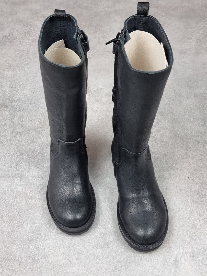 Bottes fille mi-hautes Hip noires - Taille 29 Réf: C0246 Image secondaire du produit