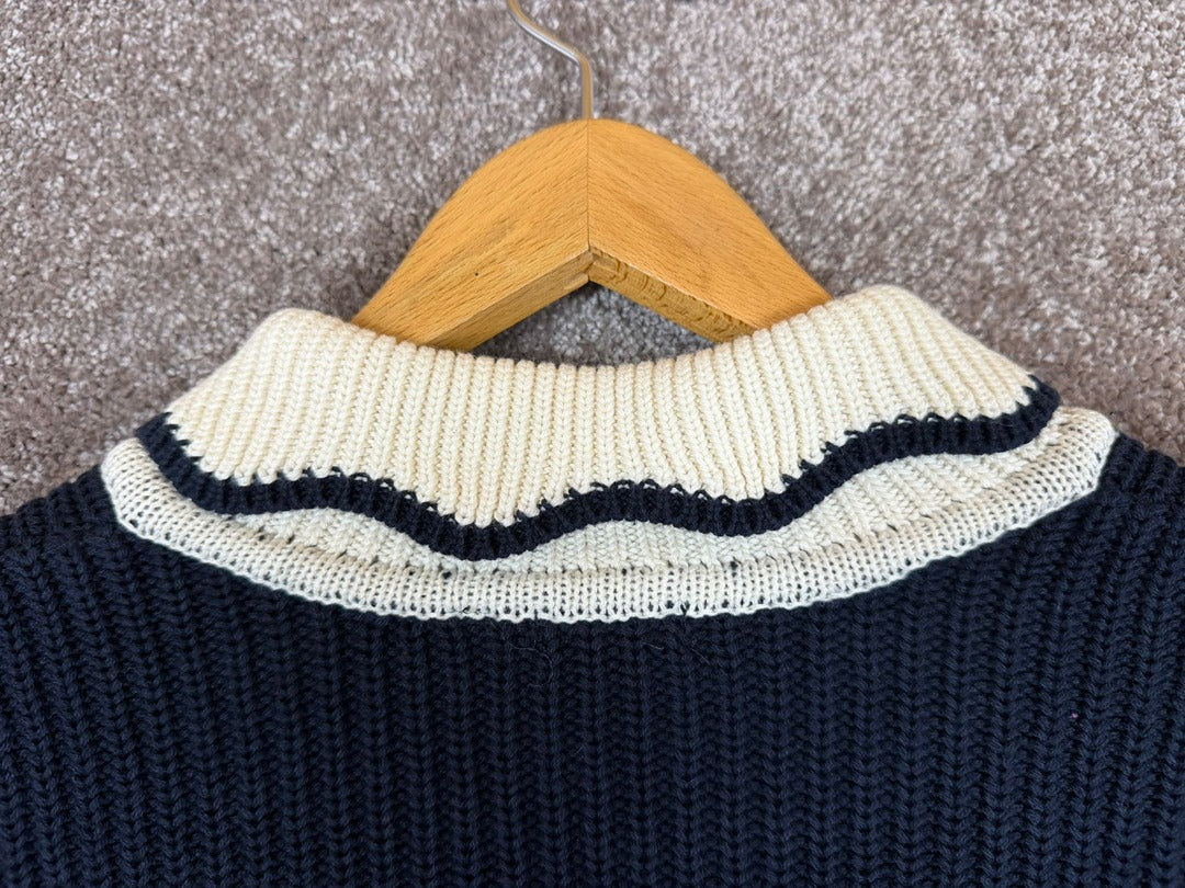 Pull Marine tricot col écru Ikks Marine fille - 14 Ans Réf: 020