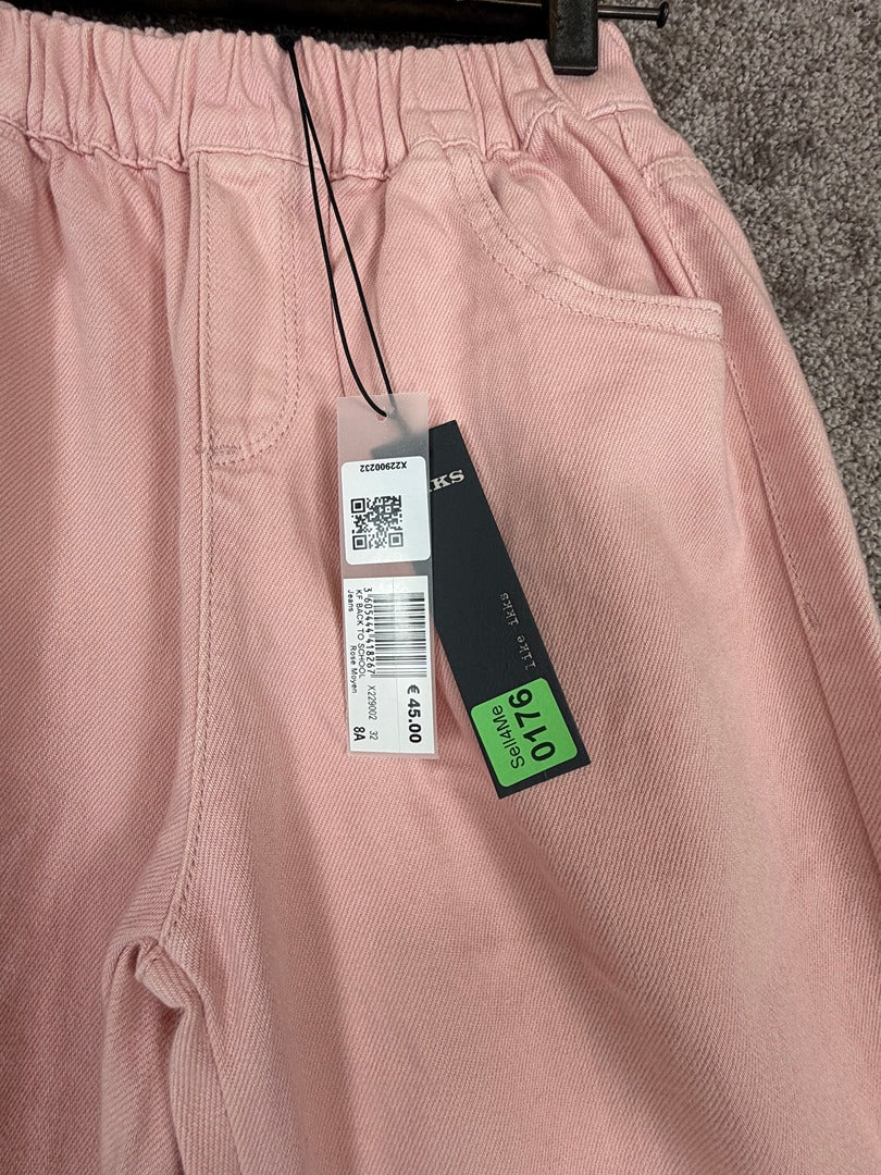 Jean large Ikks rose - 8ans Réf: 176