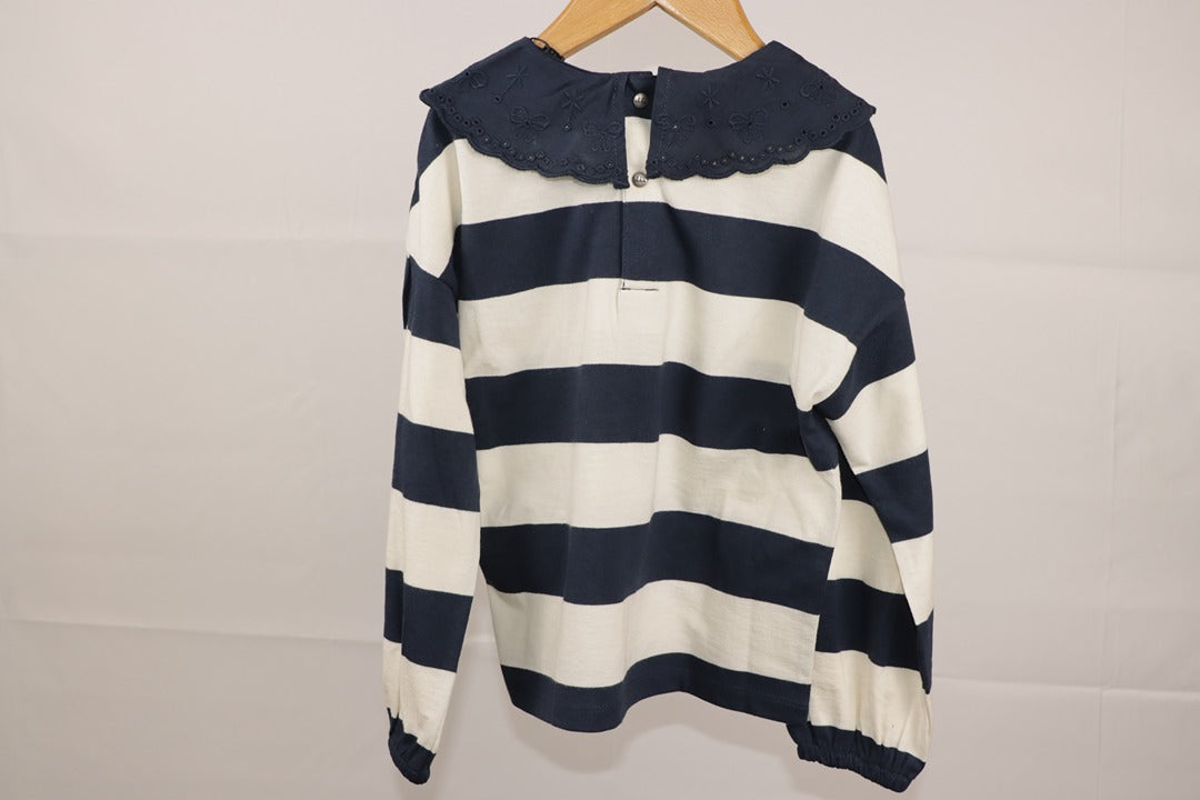 Tee-shirt manches longues Ikks marine - 10 ans Réf: 054