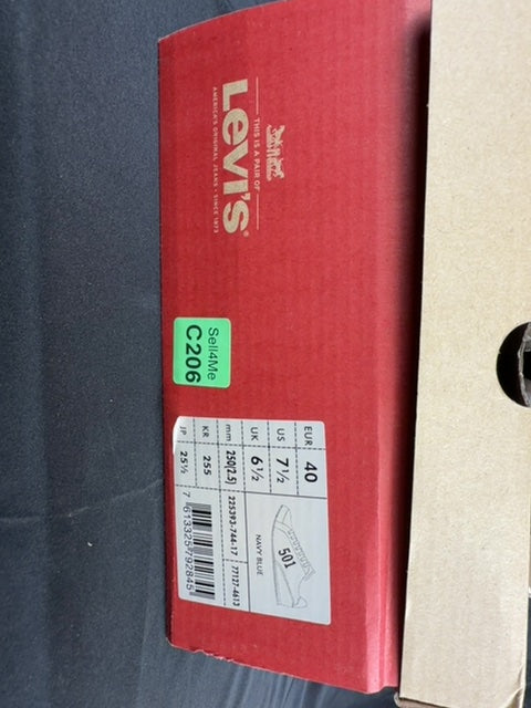 Baskets Levi's Navy - 40 Réf: 501