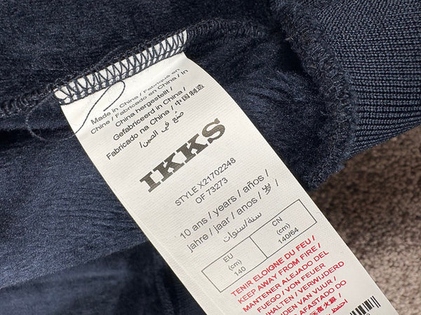 Sweat zippé Ikks Marine - 10 ans