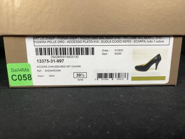 Escarpins Linea Raffaelli Noir - 39.5 Réf: C058