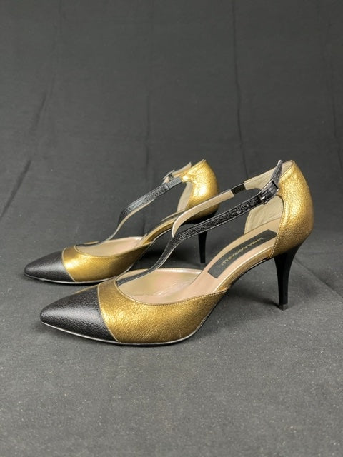 Escarpins Linea Raffaelli Doré - 38.5 Réf: C158