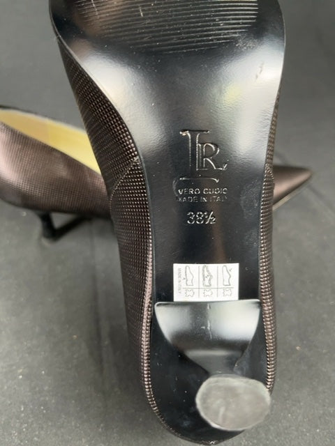 Escarpins Linea Raffaelli Marron - 38.5 Réf: C169
