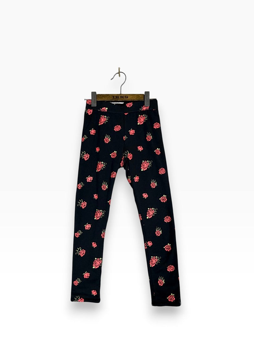 Leggings réversible Ikks noir et rose - 6 ans Réf: 181 Image principale du produit