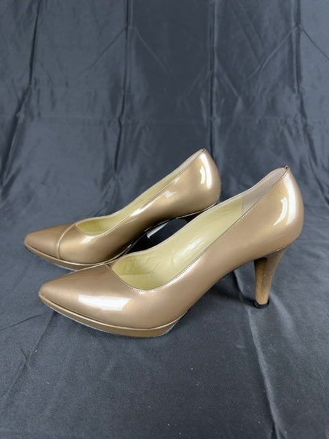 Escarpins Linea Raffaelli Doré - 40.5 Réf: 196