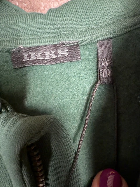 Gilet zippé à capuche Ikks vert - 4a / 104cm Réf: 603