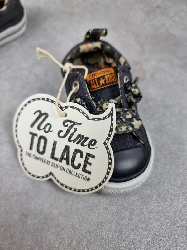 Baskets bébé Converse noir - Pointure 19 C025