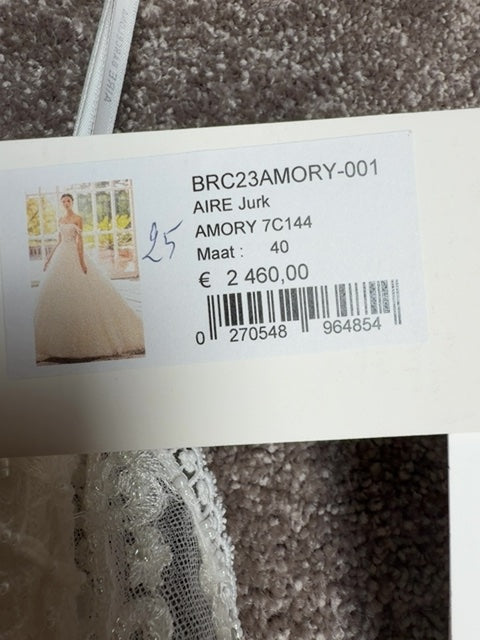 Robe de mariée Aire Barcelona blanc - Fr 40