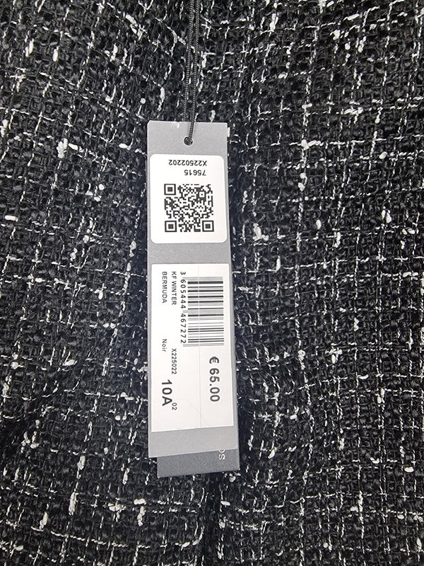Short bermuda Ikks noir tweed - 10 ans