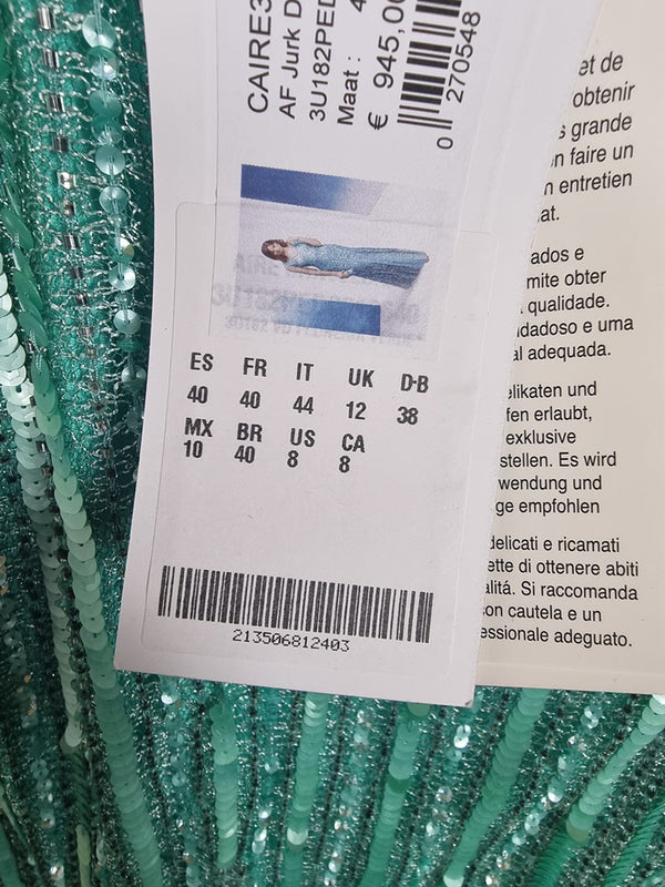 Robe de soirée Aire Barcelona vert - 40